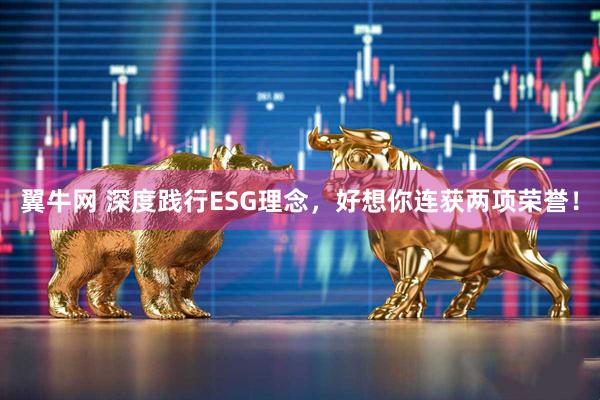 翼牛网 深度践行ESG理念，好想你连获两项荣誉！