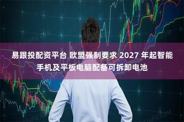 易跟投配资平台 欧盟强制要求 2027 年起智能手机及平板电脑配备可拆卸电池